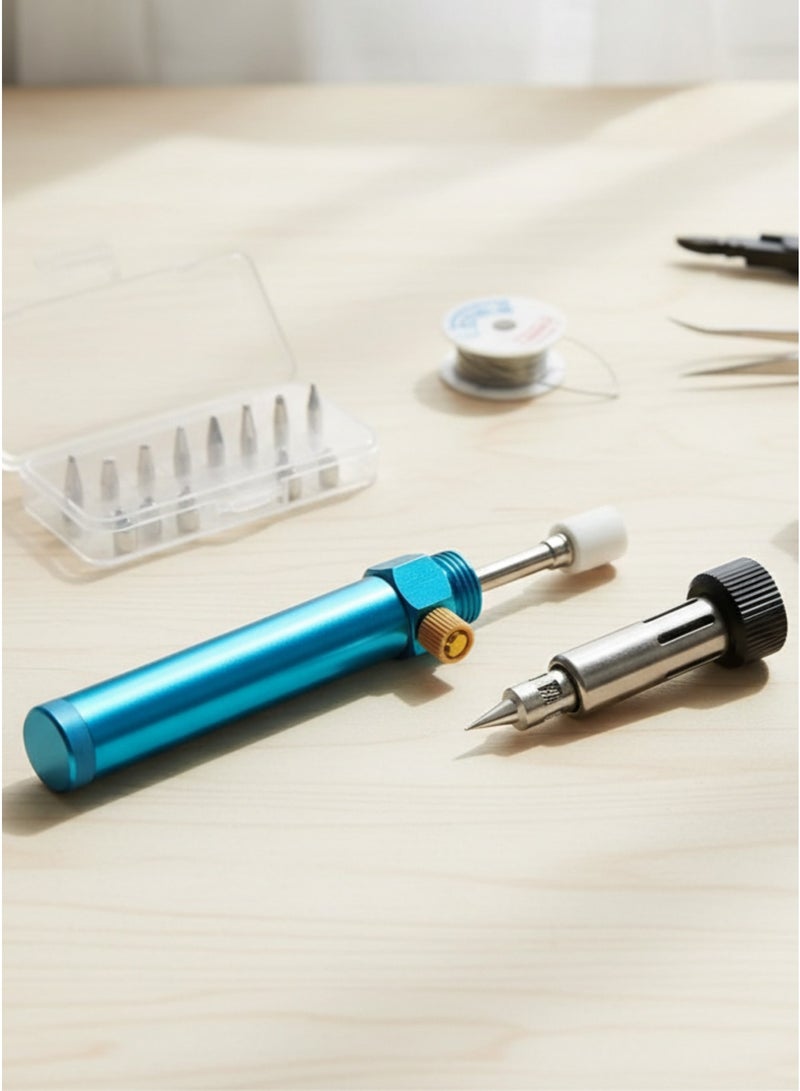 LICOTA Portable Gas Soldering Pen Professional Adjustable Temperature Fast Heating Multi Purpose for Gold Silver Copper Tin Aluminum Compact Stainless Steel Design Ideal for Jewelry Repair DIY and Craft Work - Image 3