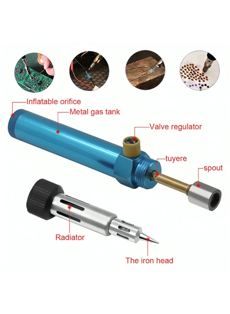 LICOTA Portable Gas Soldering Pen Professional Adjustable Temperature Fast Heating Multi Purpose for Gold Silver Copper Tin Aluminum Compact Stainless Steel Design Ideal for Jewelry Repair DIY and Craft Work - Image 4