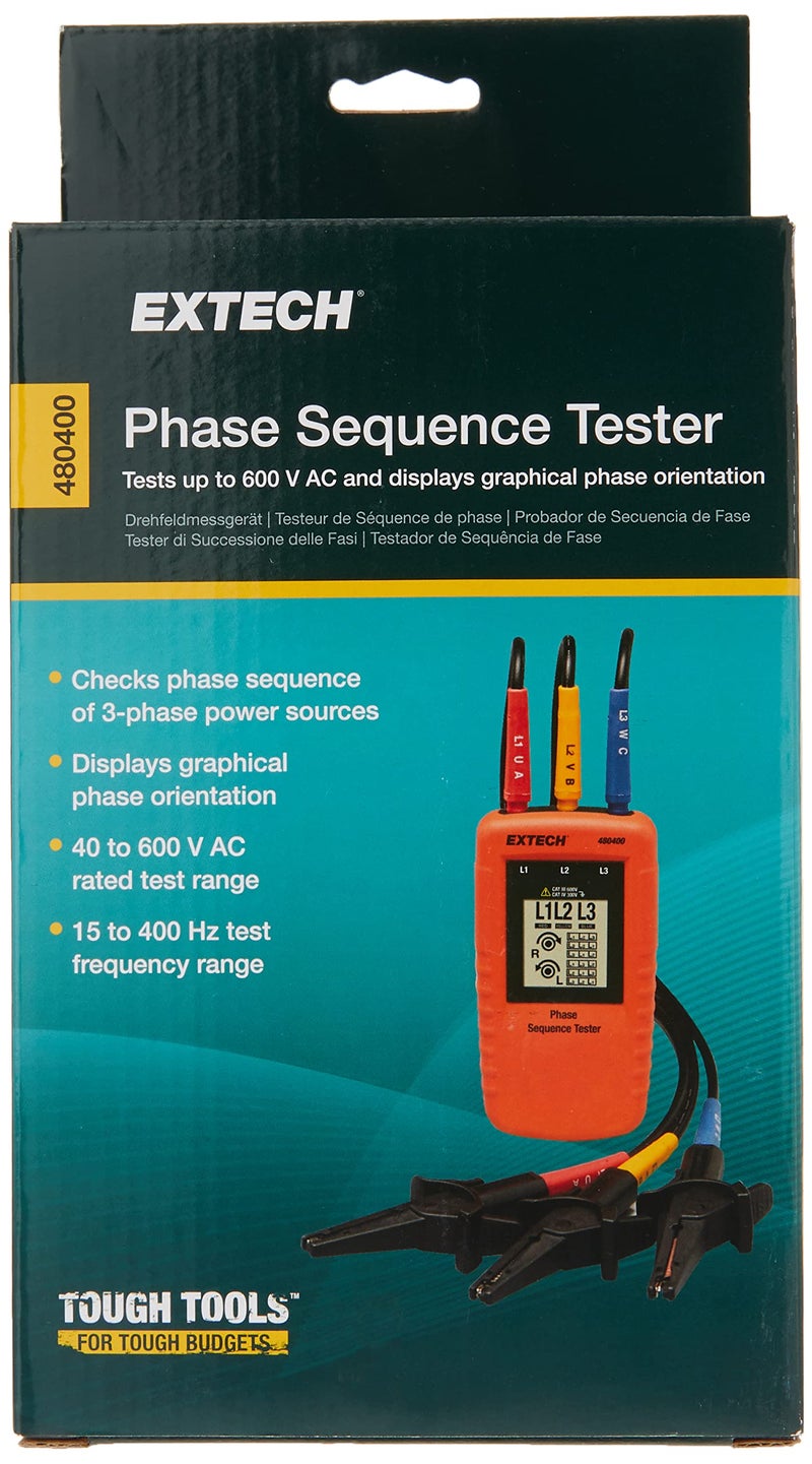 Extech 480400 Phase Tester - Image 2