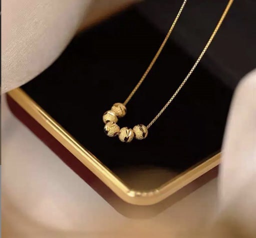 Chic Versatile New Design Ladies Necklace Wufuzhu Necklace