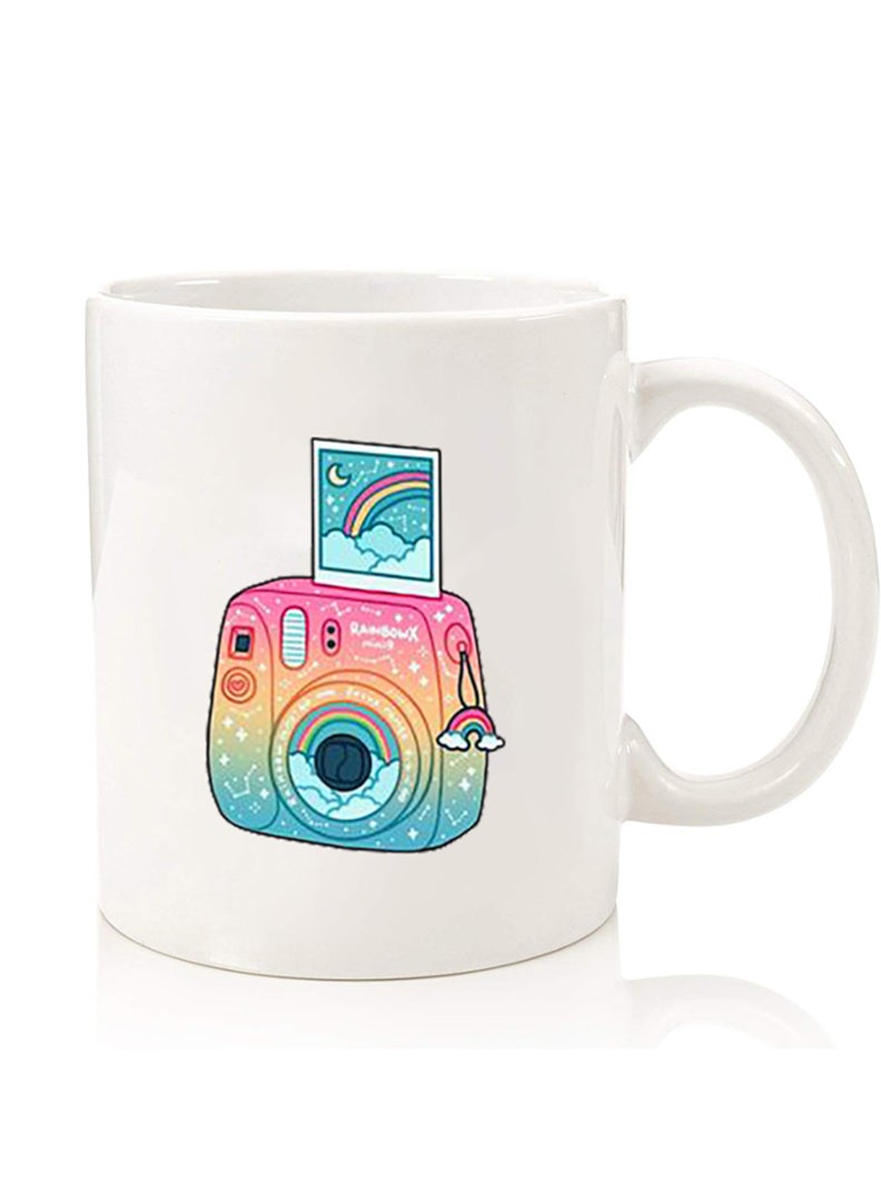 Theodor Premium Quality Two Sided Printed Coffee Mug Tea Cup For Home Office, Kids Men Women Polaroid - Image 1