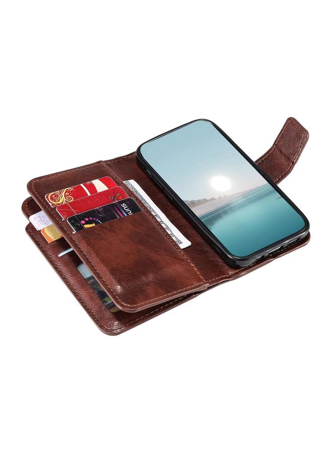 اس-توب جراب هاتف جلدي ثلاثي الطي لهاتف Samsung Galaxy A26 5G مع محفظة لـ 9 بطاقات - Image 4