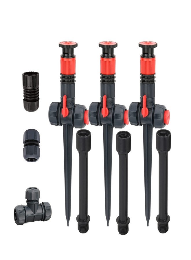Eden 96093 Multi-Adjustable Flex Design Garden Sprinkler with Extension Set, Great for DIY Gardening Product - Image 1