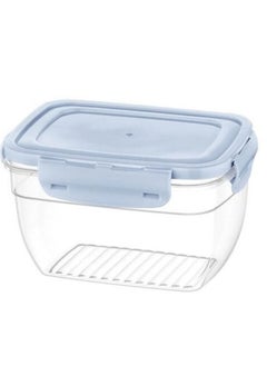 Colored Cover Rectangular Storage Container Set 3 Pcs (575+1050+1850 Ml) Blue - pzsku/ZB28410BCA0A0151B4AC2Z/45/_/1738150477/b7f23f4a-c868-4976-ac6d-f89a20fc80f7