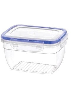 Colored Cover Rectangular Storage Container Set 3 Pcs (575+1050+1850 Ml) Blue - pzsku/ZB28410BCA0A0151B4AC2Z/45/_/1738150479/e39b4dab-6dfb-4b60-a13c-05fd9876f734