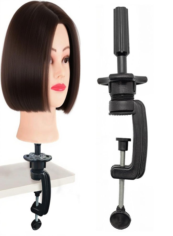 MAYCREATE® Wig Mannequin Head Stand, Desk Mount Mannequin Head Stand, Adjustable Table Mannequin Mount Holder for Styling and Display - Image 1
