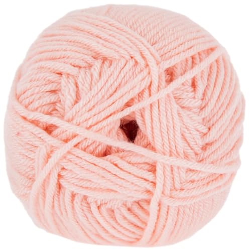 Hobby Lobby Yarn Bee Soft & Sleek, 4-Medium, 100% Low Pill Acrylic, 232 Yards, Yarn for Crocheting & Knitting Blankets, Hats & Accessories, Set of 2, 645 Soft Pink - Image 2