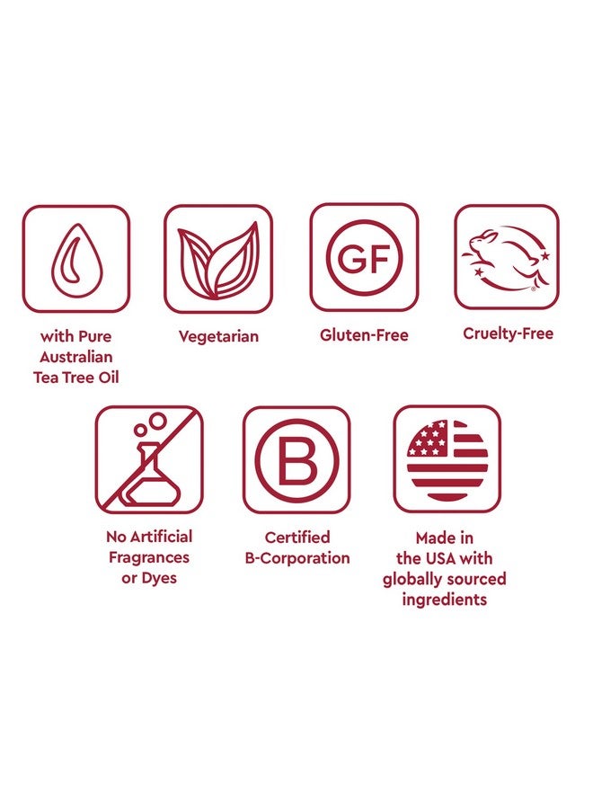 شامبو ديزرت إيسنس المغذي بزيت شجرة الشاي، 12.7 أونصة سائلة، خالٍ من الغلوتين، نباتي، غير معدل وراثيًا، خالٍ من البارابين - شامبو مغذي بزيت النعناع والأوكالبتوس لتنظيف الشعر بعمق - Image 5