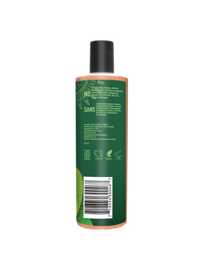 شامبو ديزرت إيسنس المغذي بزيت شجرة الشاي، 12.7 أونصة سائلة، خالٍ من الغلوتين، نباتي، غير معدل وراثيًا، خالٍ من البارابين - شامبو مغذي بزيت النعناع والأوكالبتوس لتنظيف الشعر بعمق - Image 4