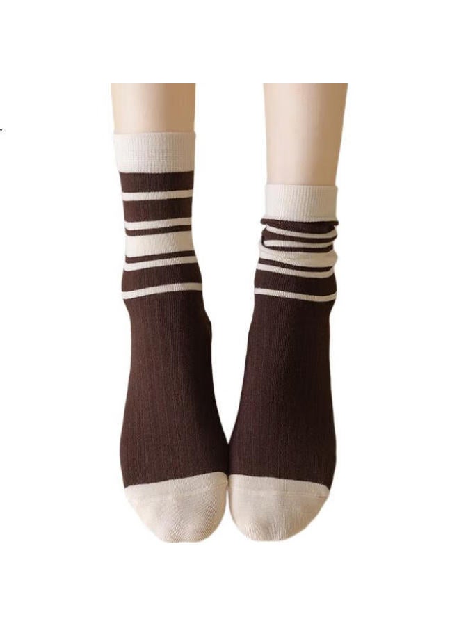 Threegun Impression Series Women'S Socks 100% Cotton Anti-Odor Cotton Socks For Women - Image 3