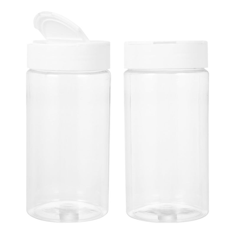 DECHOUS Aquarium Fish Feeding Bottles White Multi-Hole Containers for Ornamental and Tropical Fish - Image 2
