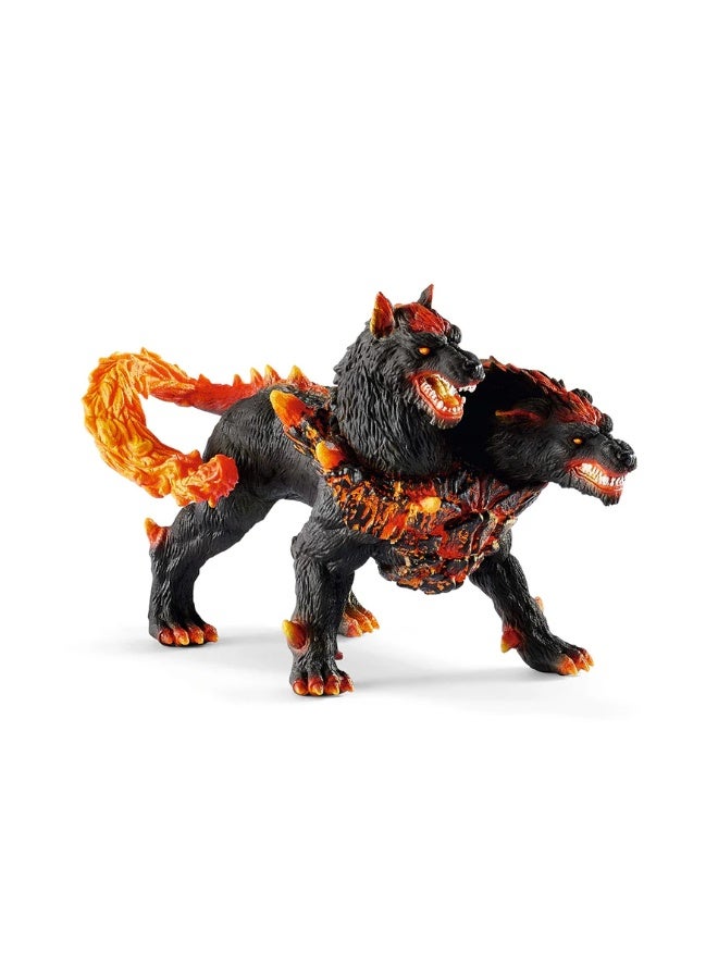 Schleich تمثال لعبة كائنات إلدرا دور من شلايش 42451 كلب الجحيم للأطفال من عمر 7 إلى 12 سنة - Image 1
