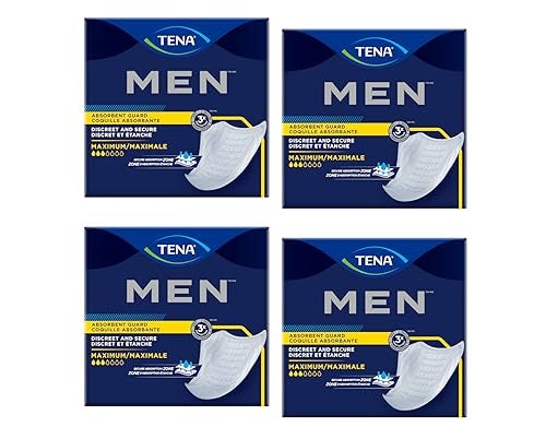 Tena for Men Level 3 Guard for Men Super Absorbency Incontinence Protector 20 ct EA Pack of 4 80 ct Total - Image 2