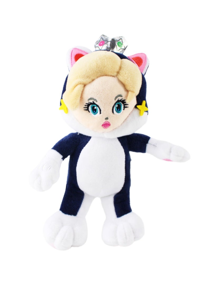 Super Mario Series 9-inch Cat Rosalina Plush Toy, Children's Birthday Gift, Home Decorations - Image 1