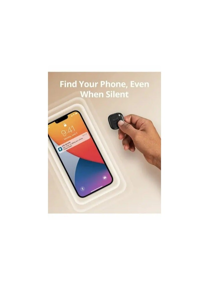 eufy tag Security SmartTrack Link Bluetooth Item Finder and Key Finder, Works with Apple Find My (iOS only), Find your Remote, Luggage, Phone, and More, Water Resistant (Android Not Supported) - Image 2