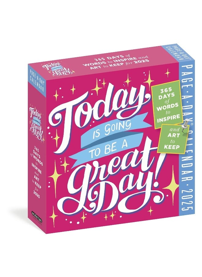 Today Is Going to Be a Great Day Page-A-Day® Calendar 2025: 365 Days of Words to Inspire and Art to Keep - pzsku/ZB284DA9E2FF13EB8E48EZ/45/_/1737870579/58b48a57-6fc4-41d3-a0bc-f240ac3d2d39