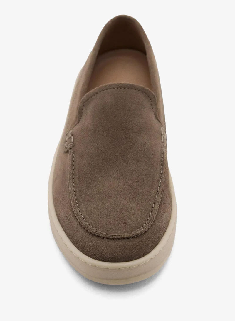 Mango Man  Split leather shoes for Men | Best Price UAE