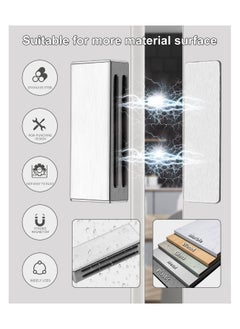 Y&D Cabinet Magnetic Catch Adhesive, 4 Pack Door Strong Magnet Latch Medium Kitchen for Cupboard Closure Closet Closing Drawer  - Image 2