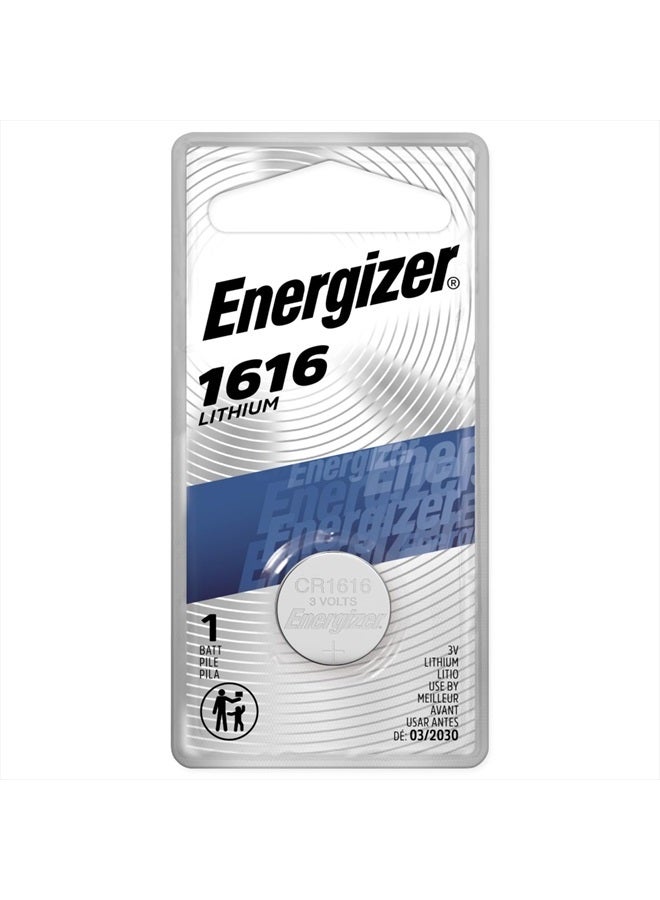 Energizer 1616 Lithium Coin Battery, 1 Pack - Image 1