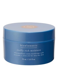 Bioelements Bioelements Really Rich Moisture - 2.5 fl oz - Ultra Emollient Cream Facial Moisturizer for Very Dry Skin - Vegan, Gluten Free - Never Tested on Animals  - Image 1