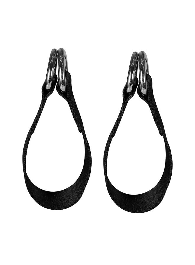 2 PCS Tree Swing Straps Hanging Kit with Carabiners for Hammocks, Swings, Pull Up Bars, and Gym Attachments - Image 4