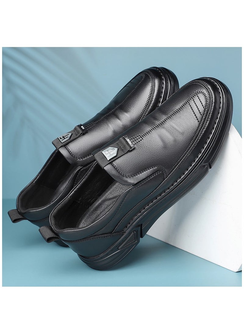 KUYING - New Men's Business Leather Shoes - Image 1