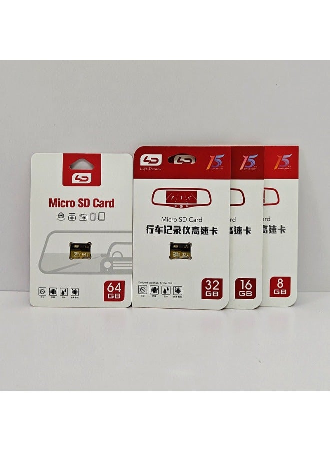 Ld/Henuo Tf Card 8g 16g 32g 64g Class10 Mobile Phone Memory Card Recorder Card