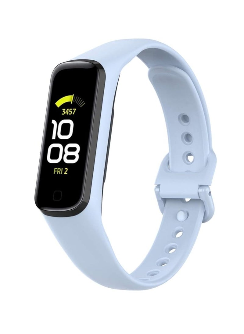 Generic Silicone Watch Sport Strap Band For Samsung Galaxy Fit2 Wristband Smart Bracelet Replacement Band Silicone Watch  - Image 1