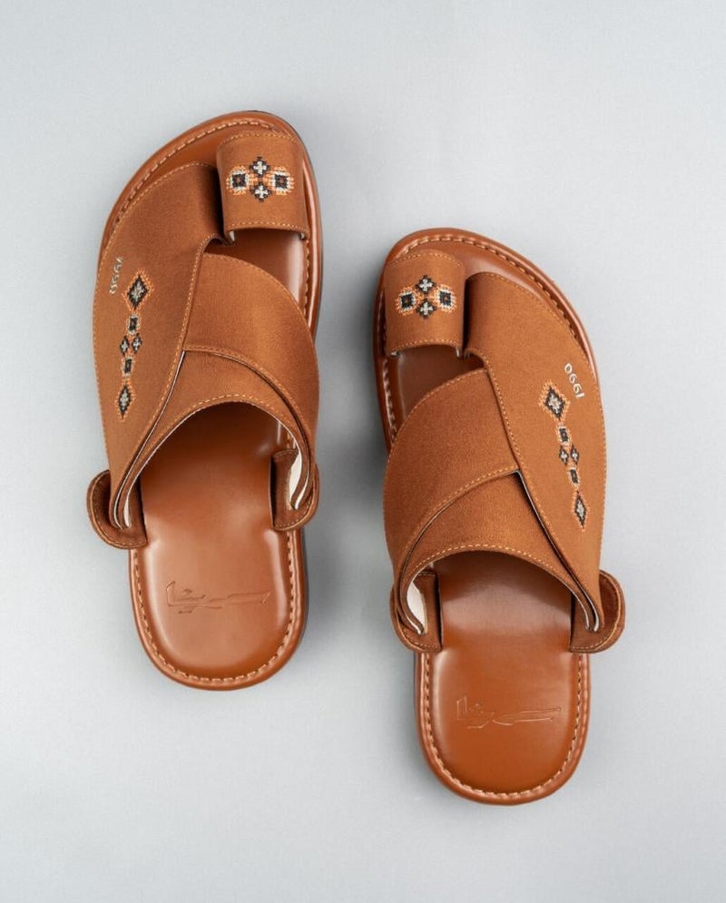 Arabic Sharqi Sandals | Brown | Sandals Traditional footwear - Image 1