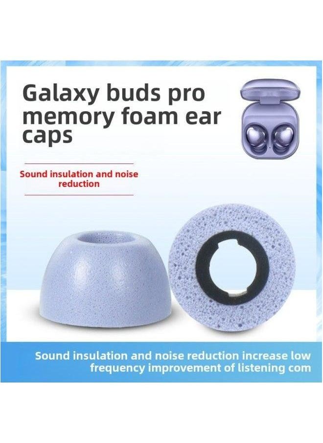 For Samsung Galaxy Buds Pro Bluetooth Earbuds Headphone Set Budspro Memory Foam Noise Reduction Ear Cap-Color:Gray M/1-Model:Samsung