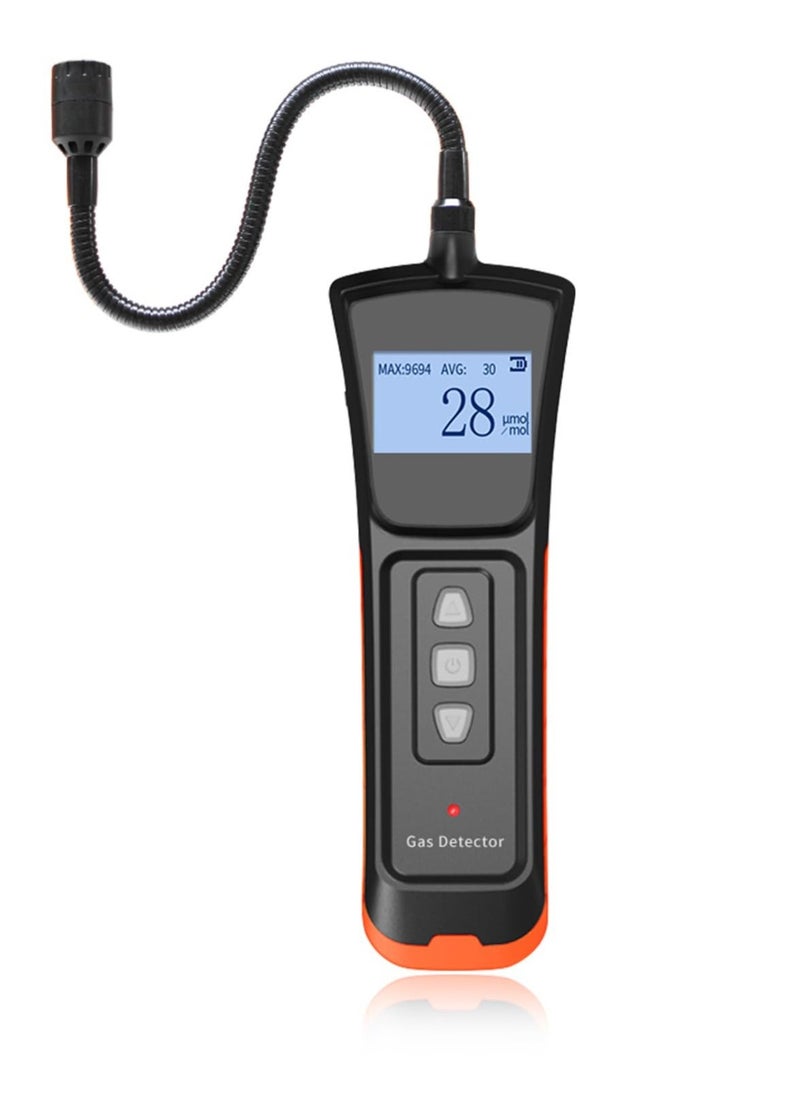 Portable Gas Leak Detector with LCD Screen, 11" Gooseneck and Rechargeable, Ideal for Home, Kitchen, Garage, and Gas Stations. Detects Combustible Gases like Natural Gas, Methane, Propane, and Ethanol - Image 1