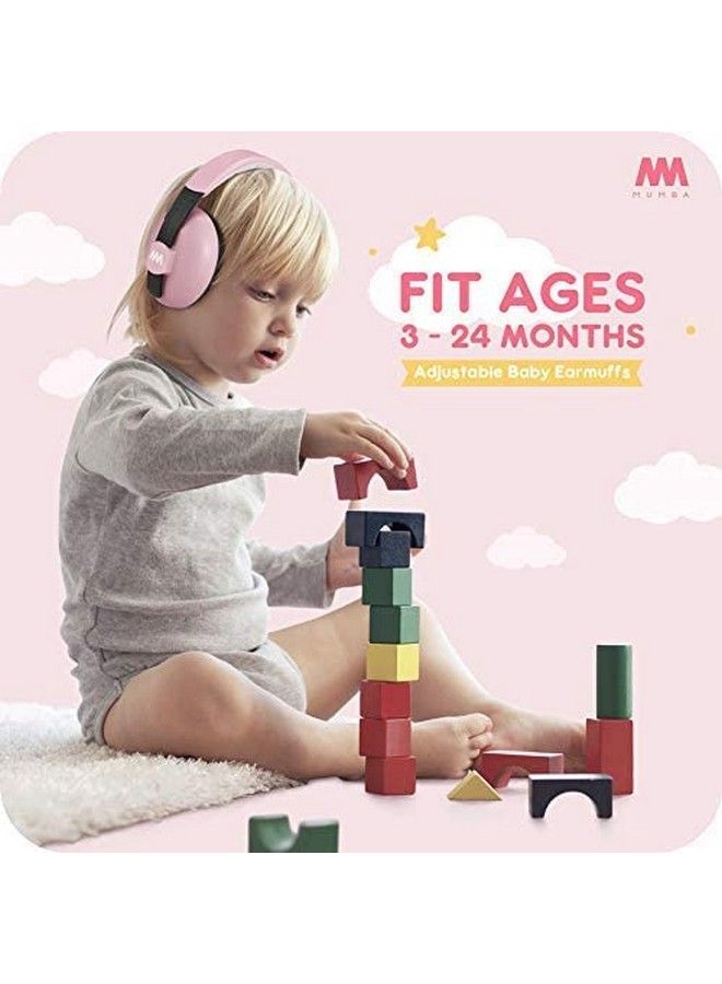 Mumba Baby Ear Protection Noise Cancelling Headphones For Babies And Toddlers Baby Earmuffs Ages 324+ Months - Image 3