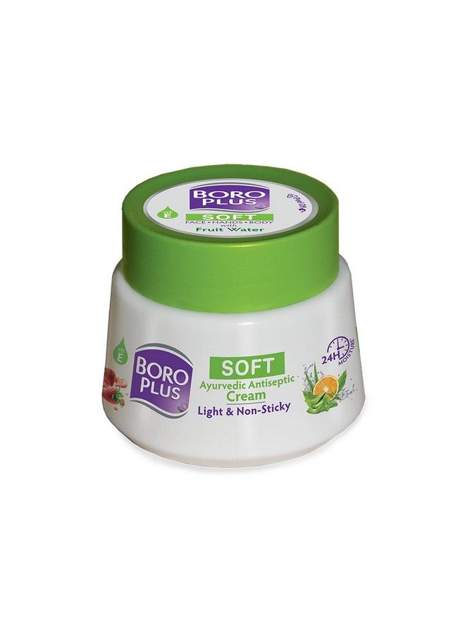 BOROPLUS Soft Antiseptic Cream; Light & Nonsticky; Provides 24 Hour Moisturisation|Ayurvedic Cream For All Seasons;Hand Cream Body Cream & Face Cream; Vitamin E 200 Ml - Image 1