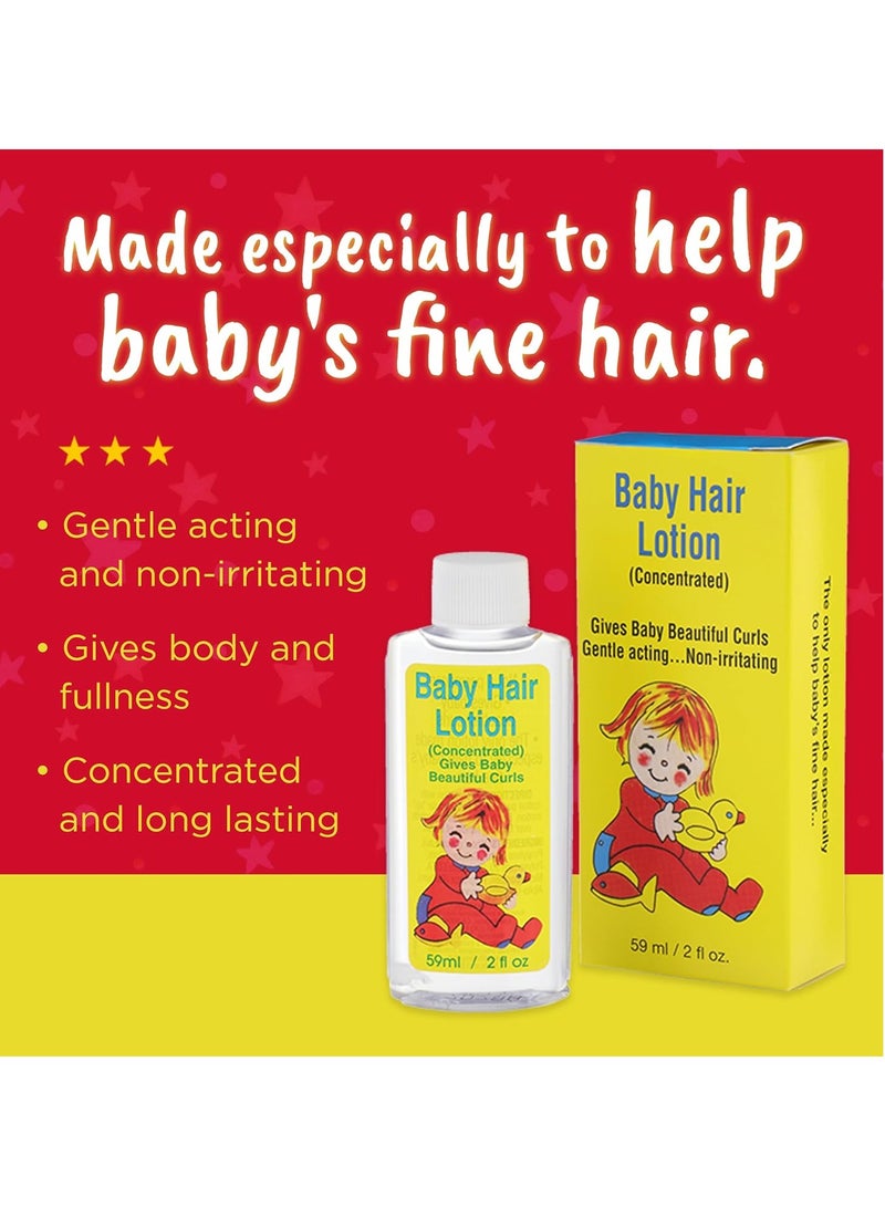 Clubman Pinaud Baby Hair Lotion, Gentle Formula, 2 Fl Oz (Pack of 6) - Image 4