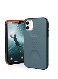UAG Civilian Feather-Light Military Drop Urban Armor Gear Designed for iPhone 11 Grey  - Image 2