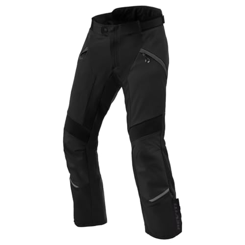 REV'IT! Men's Airwave 4 Adventure Sport Motorcycle Pants (Black - X-Large) - Image 1