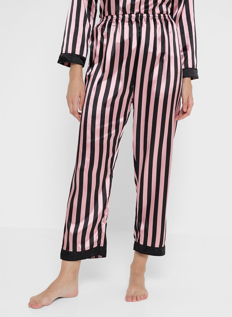 ELLA Striped Pyjama Set - Image 4
