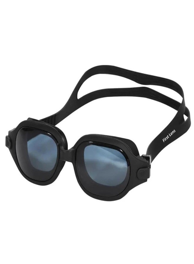 First Lens Customize Powered Swimming Goggles with UV Protection & Antifog - SW019-3.00 Power - Image 1