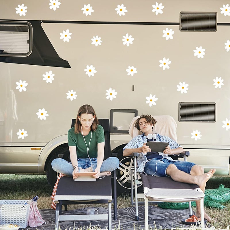 BPA White Flower Wall Decals for Nursery - Image 5