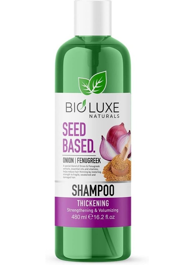 Bioluxe Naturals Seed Based ShampooThickening 480ml