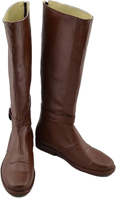 Gynicor Adult's Knee High Cosplay Shoes Pirate Boot Halloween Costume Shoes - Image 2