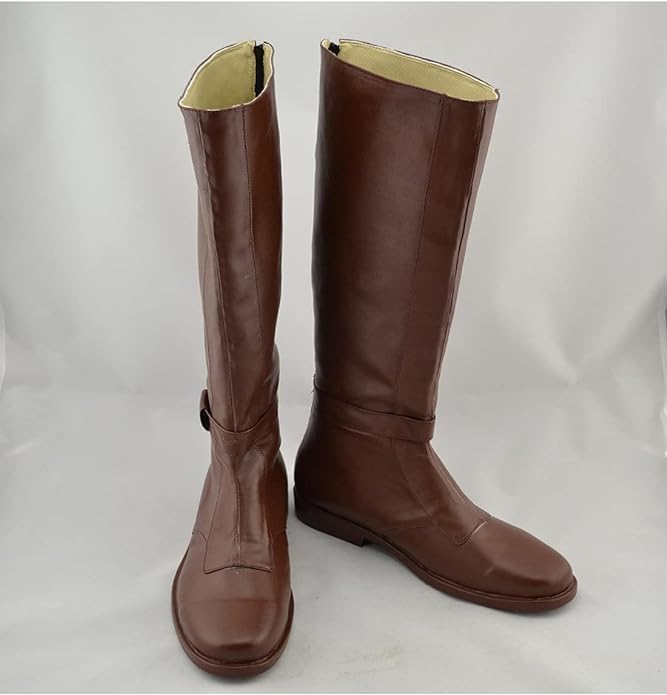 Gynicor Adult's Knee High Cosplay Shoes Pirate Boot Halloween Costume Shoes - Image 3