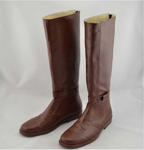 Gynicor Adult's Knee High Cosplay Shoes Pirate Boot Halloween Costume Shoes - Image 5
