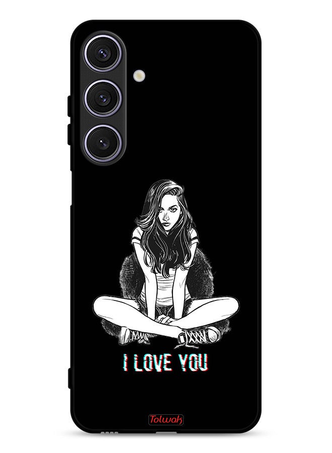 Tolwak Samsung Galaxy A26 Protective Case Cover I Love You Art - Image 1