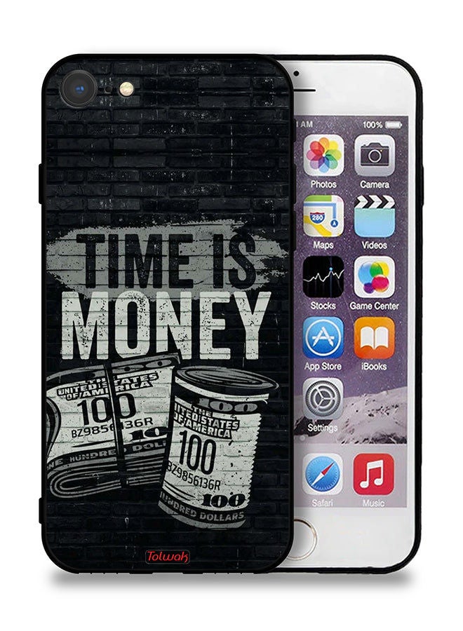 Tolwak Apple iPhone SE (2022) Protective Case Time Is Money - Image 1