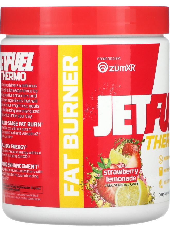 GAT جيت فيول® ثيرمو حارق الدهون بنكهة الفراولة والليمون 13.5 أونصة (384 جرام) - Image 2