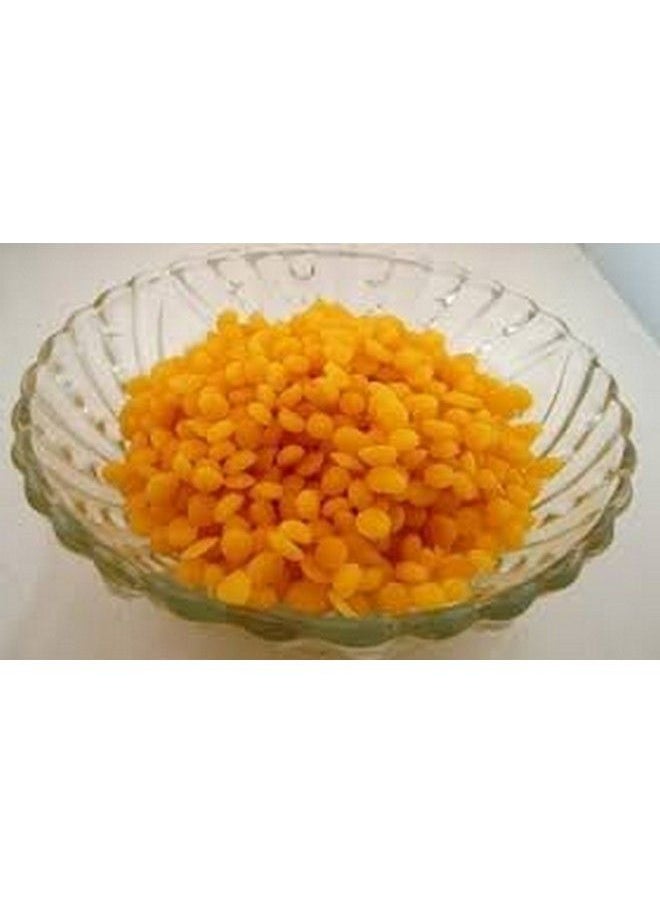 SK ORGANIC Pure Yellow Bee Wax Raw Organic Pastilles For Health And Beauty 250 Gm  - Image 3
