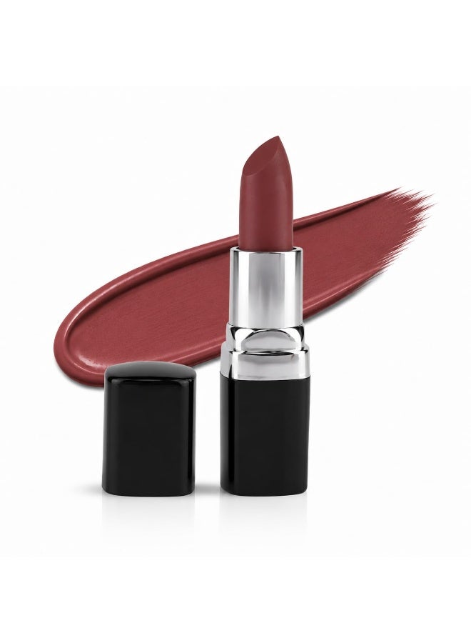 Barva Natural & Moisturising Lipstick 4.3g (Zen 506) | With Pure Ghee & Kokum Butter | Creamy Hydrating Finish | Mineral Colour | Long Lasting Lipstick - Image 1