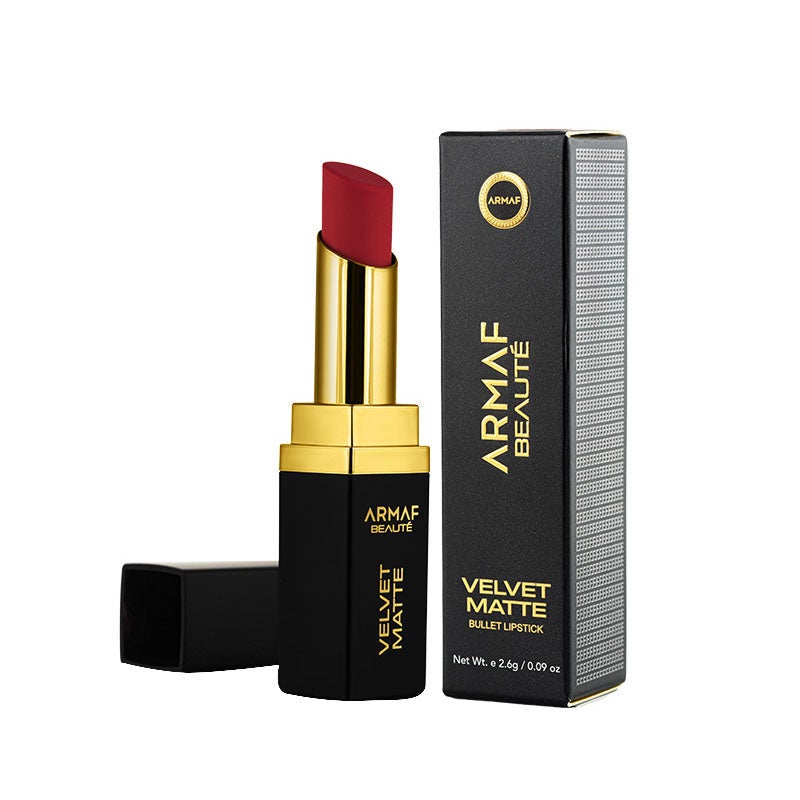 Armaf Beaute Makeup Velvet Matte Bullet Lipstick Chloe 2.6g, Rich & Hydrating Lip Colour with Shea Butter, Non Drying & Lightweight Lip Stick, Comfortable & Long Lasting Finish, Weightless Formula - Image 2