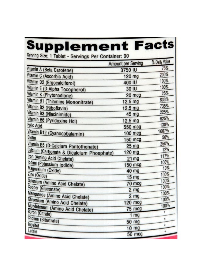 Deva Vegan Vitamins Deva Vegan Prenatal Multivitamin And Mineral 90 Tablets Gluten Free Dairy Free Yeast Free Wheat Free - Image 3